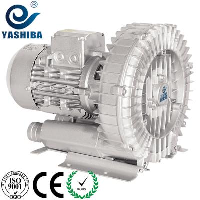 China 0.3kw220v high temperature ring fan YASHIBA industrial cyclone fan extended version for sale