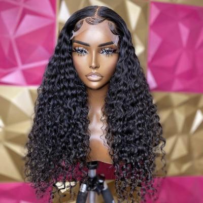 China Jerry Curl Brazilian Human Hair Wig 13x4 HD Lace Front Wigs Kinky Curly Kinky Curly Wigs Preplucked HD Lace Front Wigs for sale