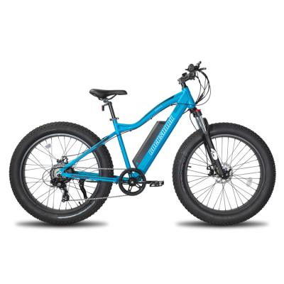 China FREE SHIPPING aluminum alloy 500W 48V beach snow ebike mtb 26 inch fat tire electric mountain bike for sale