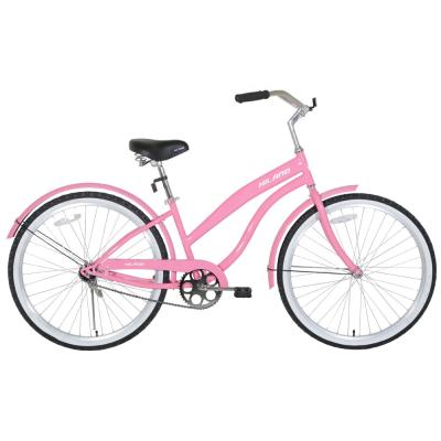 China JOYKIE Fashion Cruiser Bicycle 26 Inch City Bike Pink Beach Cruiser Adult Bicycle For Woman, OEM Lowrider Bike for sale