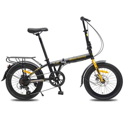 China New Cheap Affordable Folding Bike JOYKIE 7 Speed ​​Hybrid 20 Inch Folding Bike Bicycle For Adults Ladies Men for sale