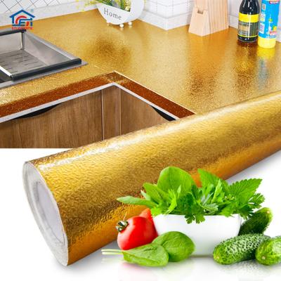 China Waterproof+Eco-friendly 3D Self Adhesive PVC Silver Metallic Kitchen Deep Relief Peel and Stick Waterproof Wallpaper for sale