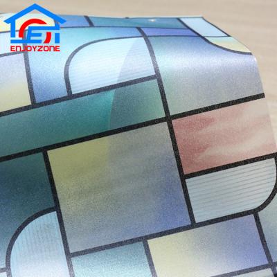 China Decorative Self Adhesive Vinyl PVC Self Adhesive Window Glass Film For Window for sale