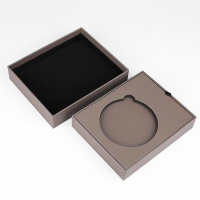 China Recyclable Custom Logo Printed Box Packaging Lid And Base Box Luxury Paper Box Packaging for sale