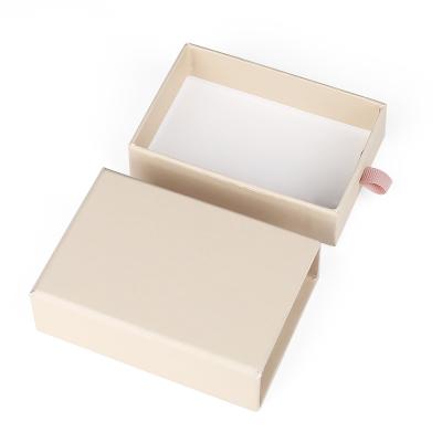 China Recyclable Wholesale Eco Friendly Paper Custom Logo Printed Luxury Small Drawer Gift Jewellery Jewelry Packaging Box for sale