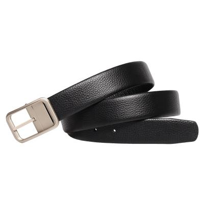 China Luxury Designer Custom Logo Cowhide Classic Genuine Leather Business Belt For Men's Business Jeans Belt for sale