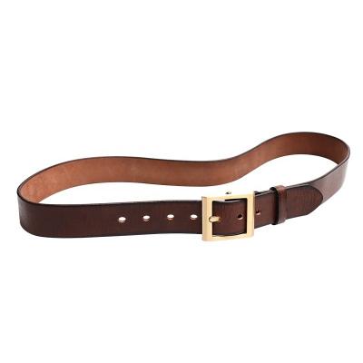 China Vintage Top Grain Cowhide Genuine Leather Handmade High Quality Business Casual Dress Dress Belts For Men for sale