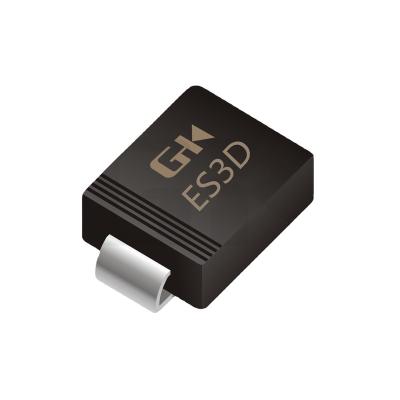 China Power supply; ES3D DO214AB Lightweight Super Fast Recovery Rectifier Diode SMC 3A 200V Surface Mount for sale