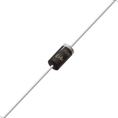 China Fast Recovery HER207 DO-15 2A 800V HER207 Rectifier Diode for sale