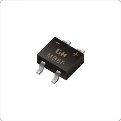 China Power supply; Lightweight MB6F MINI Bridge 0.8A 600V for sale