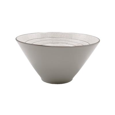 China Morden Sustainable Luxury Ceramic Bowl Set High Quality Ceramic Soup Bowl Set for sale