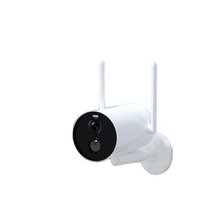 China Built-in WiFi Wireless Security Camera Siren Low Power 1080p Battery Smart Camera Powered 9000mAh, Night Vision PIR Video Camera for sale