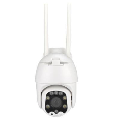 China Hot sale built-in siren AI function color night vision CCTV outdoor wifi HD 1080p wireless camera for sale