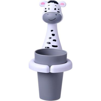 China Good Quality Minimalist Hot Selling Plastic Wall Mounted Toothbrush Holder For Kid for sale