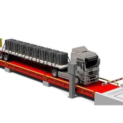 China Q235 Steel Over Ground Truck Ladder 20 Ton Pitless Type Truck Weighing Platform Ladder Weighbridge for sale