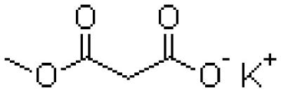 China Cas 38330-80-2 Hydrogen Methyl Otassium Malonate Salt  98% for sale