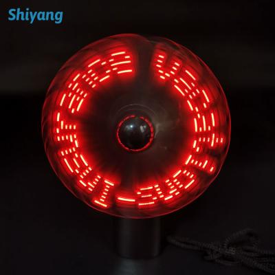 China Mini and Portable Mini Fan Custom LED Fan Air Cooling Message Fan Wedding Decoration for sale