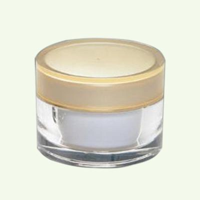 China 50g cosmetics custom design acrylic plastic cream jar for sale