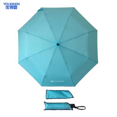 China Sun/Rain/Promotion/Event/Advertisement With Logo Windproof Fully Automatic Opening Travel Folding Rain Easy Care Narrow Umbrella for sale