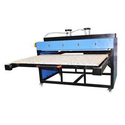 China Garment shops 120*180cm large format 2 side 2 stations sublimation heat press machine for fabric bonding& stripping for sale