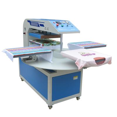 China Factory price 40x50cm garment fabric textile carousel 6 station heat press machine for pillow/polo t-shirt/sportswear /bags/fabric/mouse pads/jersey for sale