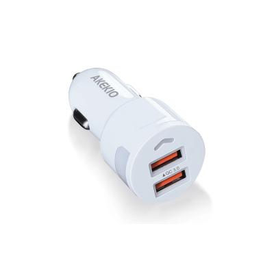 China Wholesale Hot Selling Mini Car Charger Alloy Touch Car USB Electroplating Portable Charger for sale