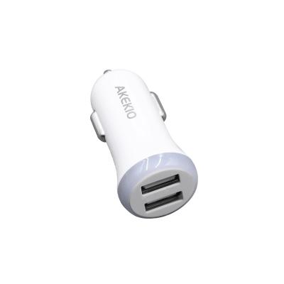 China Hot Selling Mini Design Dual Car Charger USB Car Charger Portable Universal Plug Charger for sale