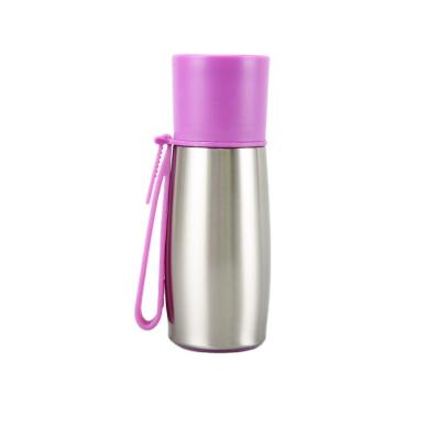 China Yongkang Xinduo Stainless Steel Vacuum Flask PORTABLE Custom Water Bottle with Carabiner for sale