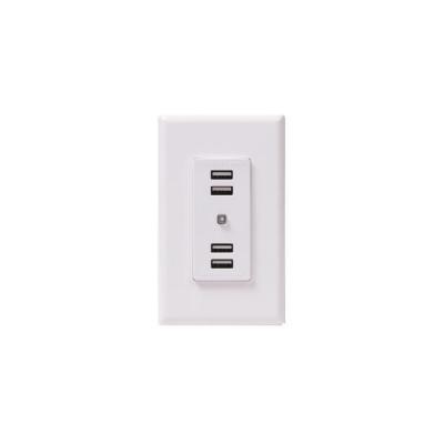 China Durable Manufacturer Wholesale Decorative Wall Outlet With Panel 20A 125V Universal Wall Outlet for sale