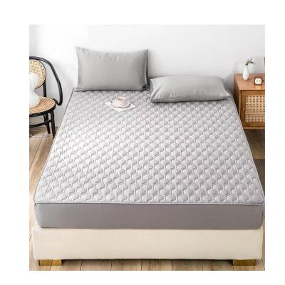 China Breathable Luxury Custom High Quality Folding Quilted Waterproof Mattress Cover For Bed Room. for sale