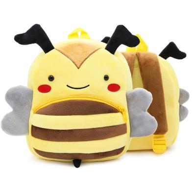 China Cute Waterproof Plush Boys Girls School Bag Kids Bag Package Backpack Cartoon Plush Backpack For Children for sale