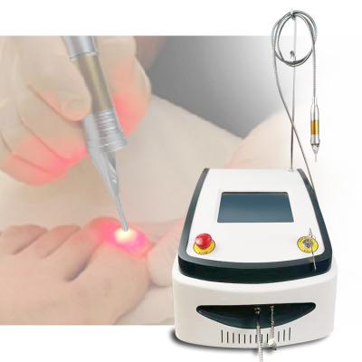 China Anti-blister top sale 980 nm nail laser onychomycosis fungus tinea unguium treatment machine for sale