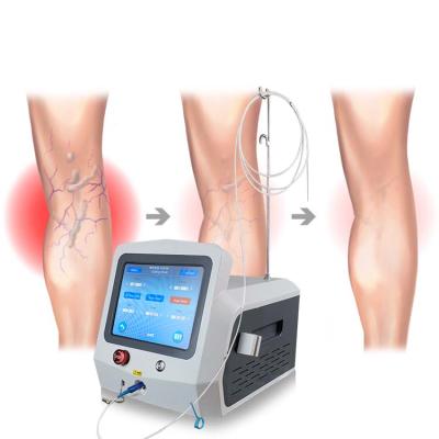 China New EVLT 1470nm 980nm Removal Varicose Veins Vascular Treatment (Varicose Veins) Endovascular Laser Ablation for sale