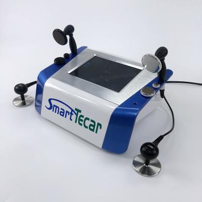 China Dual Frequencies High Powers Shortwave Diathermy Muscle Relaxation Physiotherapy Machine tecar for sale