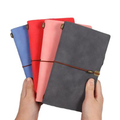 China 2020 New Arrivals Custom Agenda Printed Logo Soft Cover Leather Travel Planner for sale