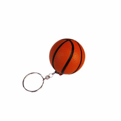 China Key Chain Ring Toy Mini Soccer Ball Keychain Souvenir Wholesale Soft PU Foam for sale