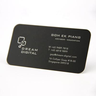 China Free China Logo Design Metal Business Cards for sale