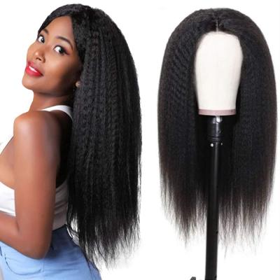 China 100 Wave Silky Straight Virgin Malaysian Hair Pre Plucked Full Lace Human Hair Wig Malaysian Virgin Curly Straight Double Weft Wig for sale