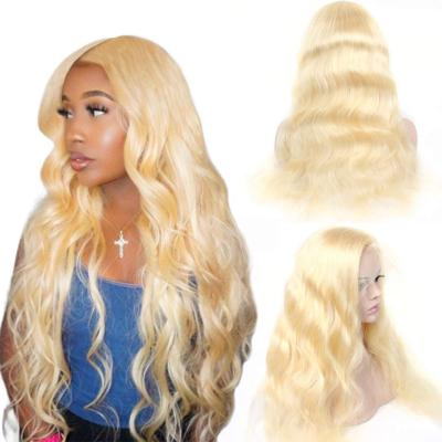 China Silky Straight Wave China Lace Wig Sellers Wholesale Russian Cheap Blonde 613 Human Hair Lace Front Wig Good Price Good Quality for sale