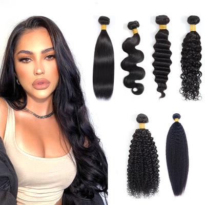 China Wholesale Silky Straight Wave 40 Inch Brazilian Hair Weave Bundles 613, Double Hair Weft Extension, 10A Mink Virgin Brazilian Hair Vendors for sale