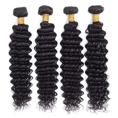 China Free Sample Deep Mink Brazilian Hair Bundle, Grade 10a Brazilian Hair Wave Extension, Raw Virgin Brazilian Cuticle Aligned Hair Vendor for sale