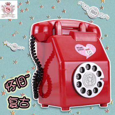 China Recyclable Wholesale Wholesale Cash Money Retro Decoration Household Phone Safe Order Box for sale