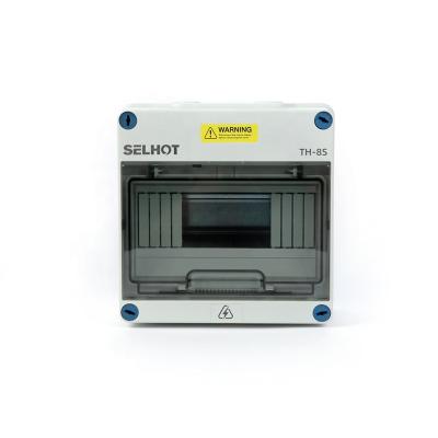 China Outdoor SELHOT 8 way Chinese Factory Price PC material IP65 Plastics Electrical Equipment Enclosure Distribution box for sale