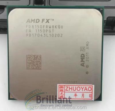 China Desktop For AMD FX-8150 FX 8150 CPU FD8150FRW8KGU 125W 3.6GHz Socket AM3+ 32nm 8MB Octa Core Eight for sale