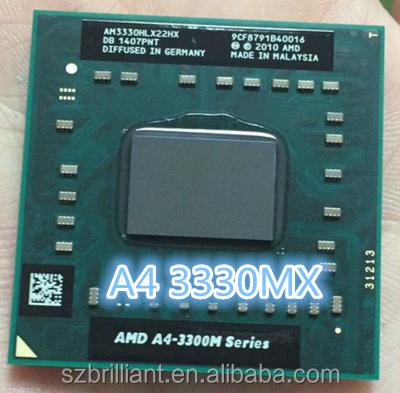 China AMD A4-Series A4 3330MX A4-3330MX AM3330HLX22HX Dual Core LAPTOP CPU Notebook CPU Socket FS1 for sale