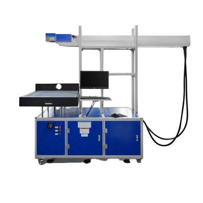 China Laser Marking Laser Wire Marker Jeans / Wood CO2 Laser Marking Engraving Machine for sale