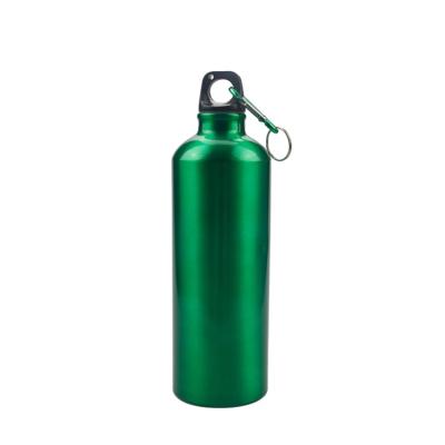 China Good Return Viable LFGB Available Drinking 750ml To Recycle Wholesale Cheap Custom Sublimation Aluminum Water Bottle With Carabiner for sale