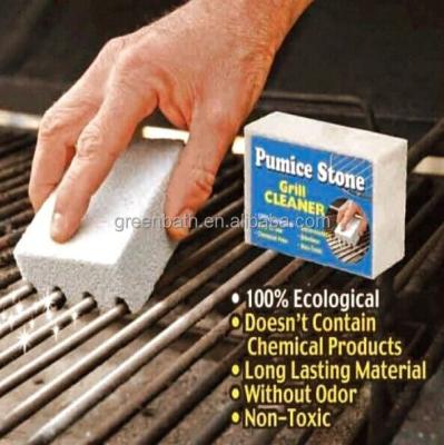 China Feature Eco-Friendly Disposable Grill Brick Magic Brick Grill Cleaning Stone for sale