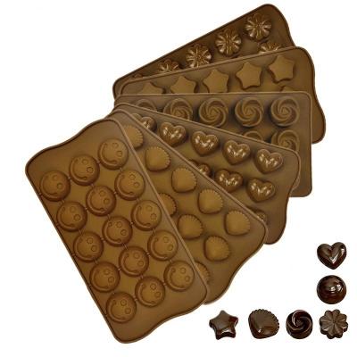 China Viable Silicone Mold For Custom Sweet Cake Chocolate Silicone Baking Molds Mold for sale