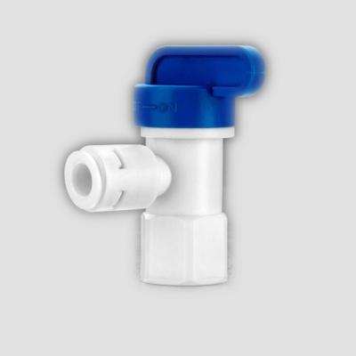 China General Hose Connector Filter Water Spare Parts RO Ball Valve Plastic Valve For Water Filter for sale